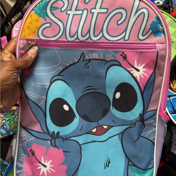 Disney Lilo & Stitch 16" Kids Backpack, - Picture 2 of 2